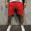 Mens Knee-length Cotton Shorts with Elastic Drawstring Waist Men's Sweatshort with Side Pockets Summer Shorts Short Pants | Vimost Shop.