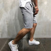 Mens Knee-length Cotton Shorts with Elastic Drawstring Waist Men's Sweatshort with Side Pockets Summer Shorts Short Pants | Vimost Shop.