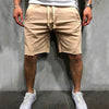 Mens Knee-length Cotton Shorts with Elastic Drawstring Waist Men's Sweatshort with Side Pockets Summer Shorts Short Pants | Vimost Shop.