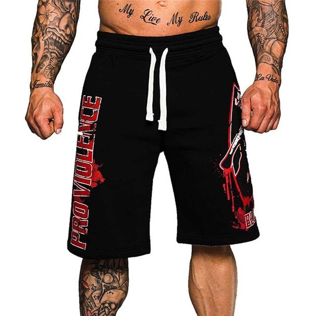 Mens summer fitness camouflage shorts fashion Casual Calf-Length Sweatpants male Joggers Workout Cotton Brand Short Trousers | Vimost Shop.