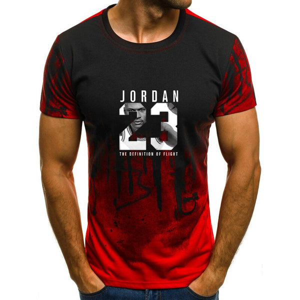 Man's Jordan 23 3D T Shirts Men Camouflage O-neck Fashion Printed 23 Hip-Hop Tee Camisetas Clothing Casual Top | Vimost Shop.