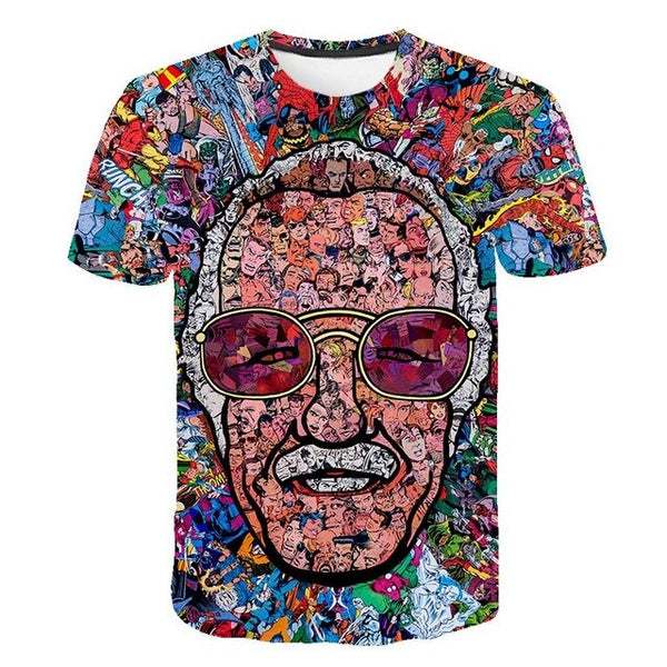 spongebob squarepants casual men's t-shirts, 3D printed t-shirts, casual cartoon fashion t-shirts, men and women | Vimost Shop.