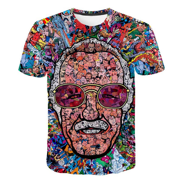 spongebob squarepants casual men's t-shirts, 3D printed t-shirts, casual cartoon fashion t-shirts, men and women | Vimost Shop.