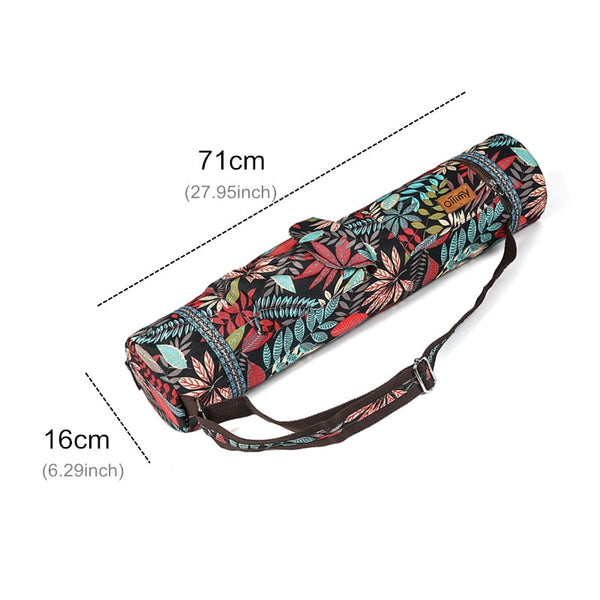 Printed Yoga Mat Bag Gym Mat Case For Momen Men | Vimost Shop.