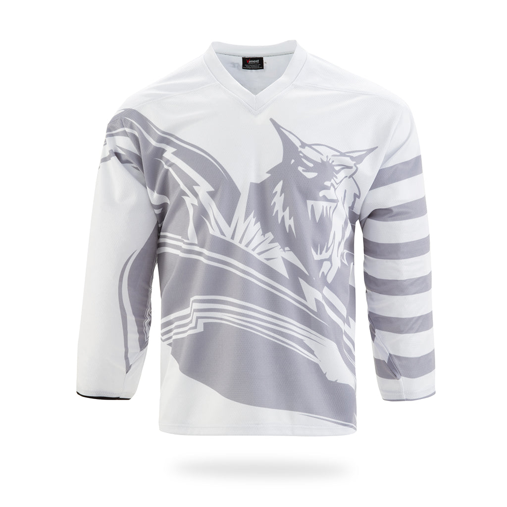 Rampage Design White Ice Hockey Jersey | Vimost Shop.