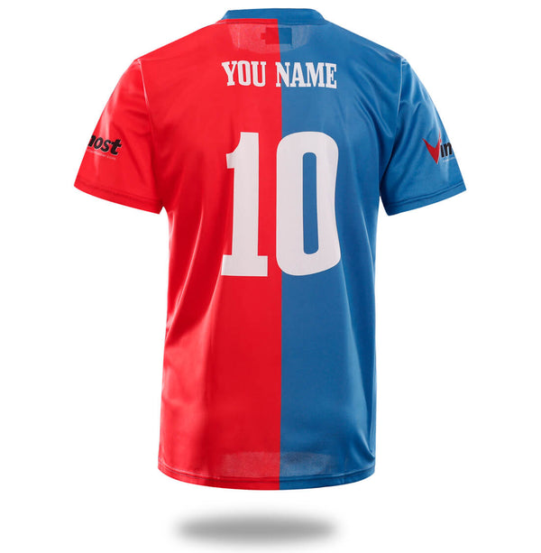 Vimost Sports Red Blue Soccer Shirts | Vimost Shop.
