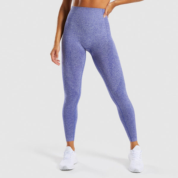 Solid High Waist Energy Seamless Yoga Leggings Women Workout Running Sport Pants Push Up Hip Fitness Gym Leggings Female Tights | Vimost Shop.