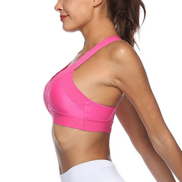 Sport Bra Sleeveless Yoga Shirt Women | Vimost Shop.