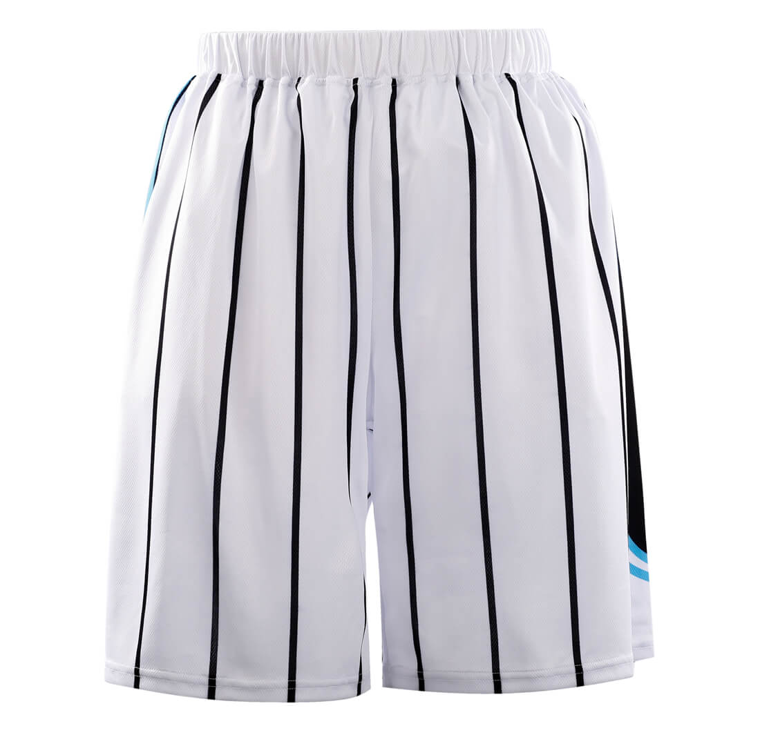 White Stripes Club Design Basketball Shirts and Shorts | Vimost Shop.