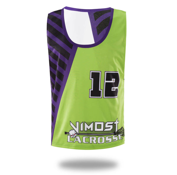 Sublimated White Green Design lacrosse Reversible And Shorts | Vimost Shop.