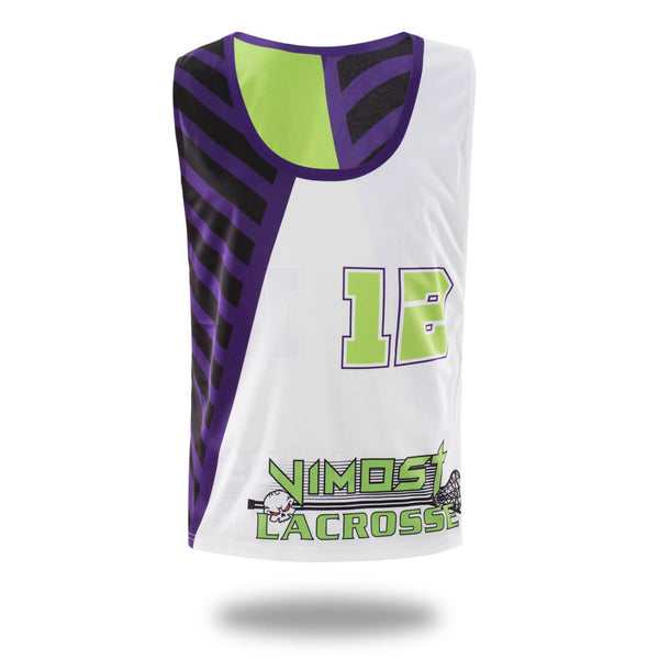 Sublimated White Green Design lacrosse Reversible And Shorts | Vimost Shop.