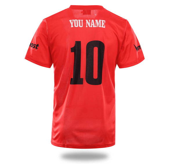 White Red Design Sublimated Soccer Jersey | Vimost Shop.