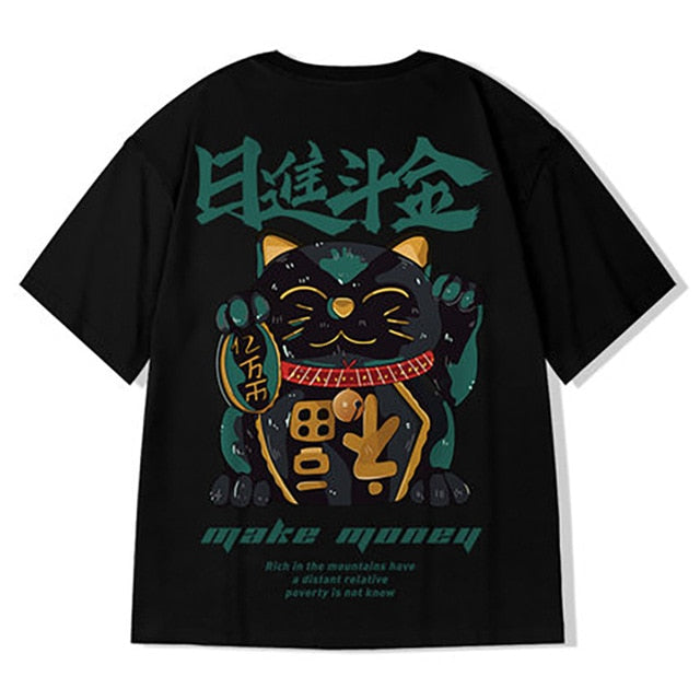 Men's tshirt Cotton Summer Chinese style Cool Unisex half Sleeve t shirt Funny Printed Streetwear Plus size T-shirt man | Vimost Shop.