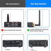 Audio BT10A Bluetooth 5.0 Stereo Amplifier Receiver Class D Mini HiFi Integrated Amp for Home Speakers 50W*2 Treble & Bass - Vimost Shop