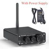 Audio BT10A Bluetooth 5.0 Stereo Amplifier Receiver Class D Mini HiFi Integrated Amp for Home Speakers 50W*2 Treble & Bass - Vimost Shop