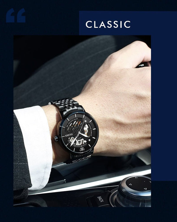 Automatic Mechanical Men Watch Japan Movement Top Brand Casual Luxury Dress Business Wrist watch Relojes de hombre - Vimost Shop