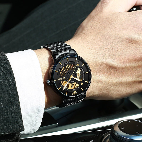 Automatic Mechanical Men Watch Japan Movement Top Brand Casual Luxury Dress Business Wrist watch Relojes de hombre - Vimost Shop