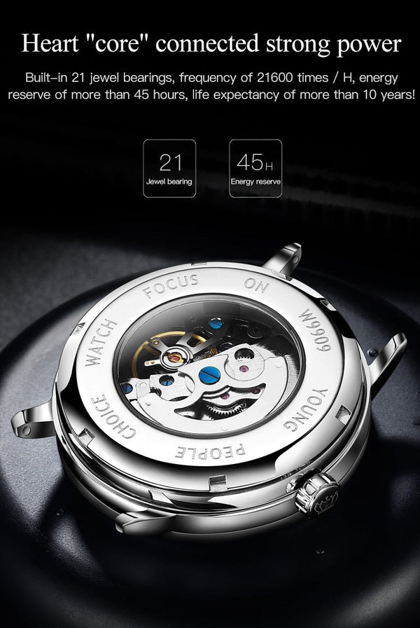 Automatic Mechanical Men Watch Japan Movement Top Brand Casual Luxury Dress Business Wrist watch Relojes de hombre - Vimost Shop