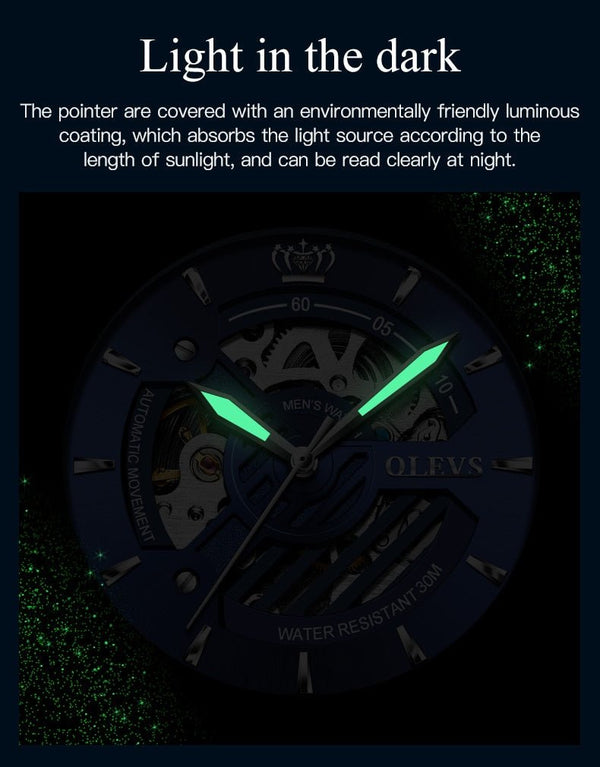 Automatic Mechanical Men Watch Japan Movement Top Brand Casual Luxury Dress Business Wrist watch Relojes de hombre - Vimost Shop