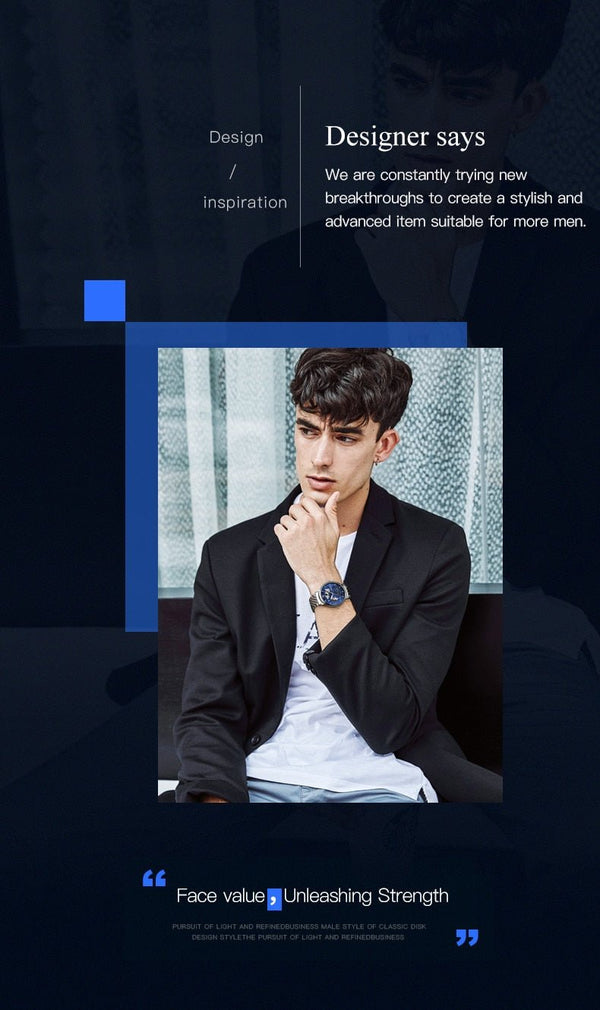 Automatic Mechanical Men Watch Japan Movement Top Brand Casual Luxury Dress Business Wrist watch Relojes de hombre - Vimost Shop