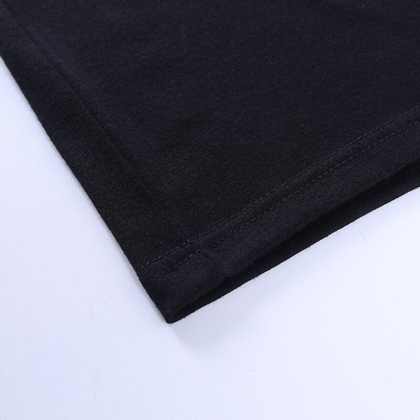 Autumn Hot Fashion Slim Long Sleeve Solid Black Women Dress With Face Mask Neck Short Mini Bodycon Street Dresses Vestidos - Vimost Shop