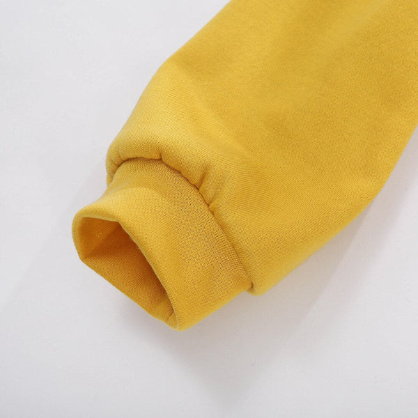 Autumn Letter Print Two Piece Tracksuit Set Casual Gym Sportswear Running Work Out Outfits Long Sleeve Crop Top Shorts Suit - Vimost Shop