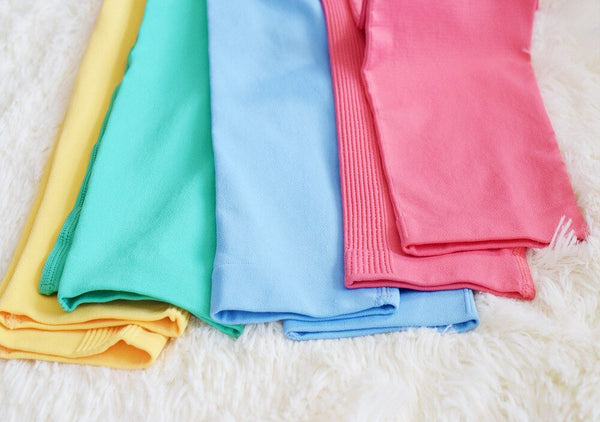 Autumn New Women Seamless Yoga Suit Two Piece Set Tracksuit Long Sleeve Shirts Top Fitness Leggings Pants Running Outfits - Vimost Shop