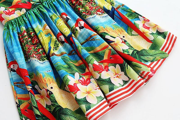 Baby Girls Dress Summer Brand Kids Clothes Toddler Dress with Bag Robe Enfant Christmas Dress - Vimost Shop