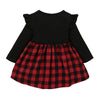 Baby Girls Red Plaid Dress Toddler Kids Lovely Party Pleated Dresses Christmas Outfits Fairy Baby Infant Girls Tartan Dress D30 - Vimost Shop