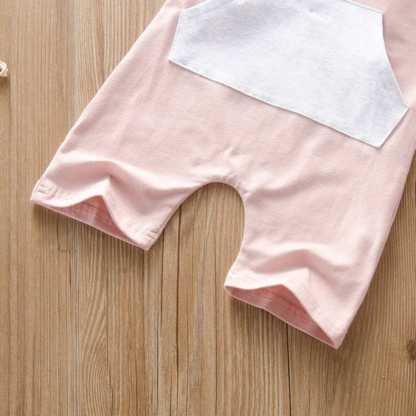Baby Romper Summer Cotton Casual Infant Boys Jumpsuits Sleeveless pocket Newborns Girls Clothing Baby Costume - Vimost Shop