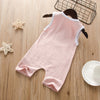 Baby Romper Summer Cotton Casual Infant Boys Jumpsuits Sleeveless pocket Newborns Girls Clothing Baby Costume - Vimost Shop