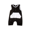 Baby Romper Summer Cotton Casual Infant Boys Jumpsuits Sleeveless pocket Newborns Girls Clothing Baby Costume - Vimost Shop