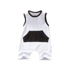 Baby Romper Summer Cotton Casual Infant Boys Jumpsuits Sleeveless pocket Newborns Girls Clothing Baby Costume - Vimost Shop