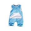 Baby Romper Summer Cotton Casual Infant Boys Jumpsuits Sleeveless pocket Newborns Girls Clothing Baby Costume - Vimost Shop