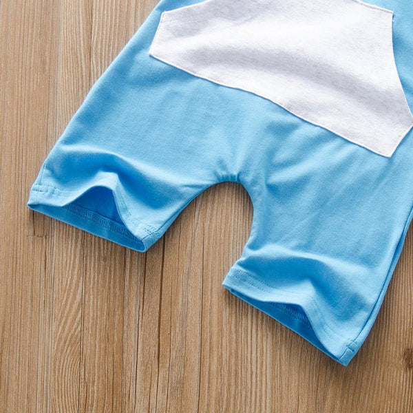 Baby Romper Summer Cotton Casual Infant Boys Jumpsuits Sleeveless pocket Newborns Girls Clothing Baby Costume - Vimost Shop