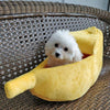 Banana Pet Dog Cat Bed Mat House Puppy Dog Cozy Puppy Kennel Warm Pet Basket Mat Beds Cat House Pet Supplies - Vimost Shop