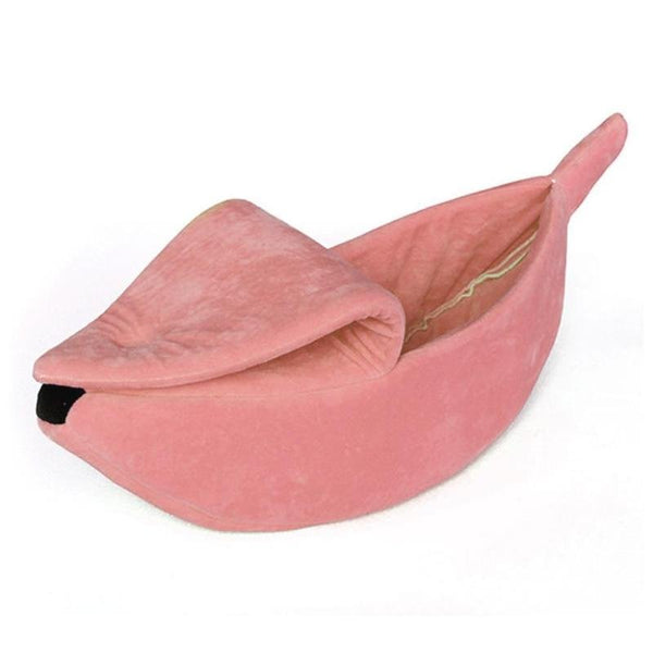 Banana Pet Dog Cat Bed Mat House Puppy Dog Cozy Puppy Kennel Warm Pet Basket Mat Beds Cat House Pet Supplies - Vimost Shop