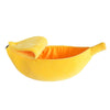 Banana Pet Dog Cat Bed Mat House Puppy Dog Cozy Puppy Kennel Warm Pet Basket Mat Beds Cat House Pet Supplies - Vimost Shop