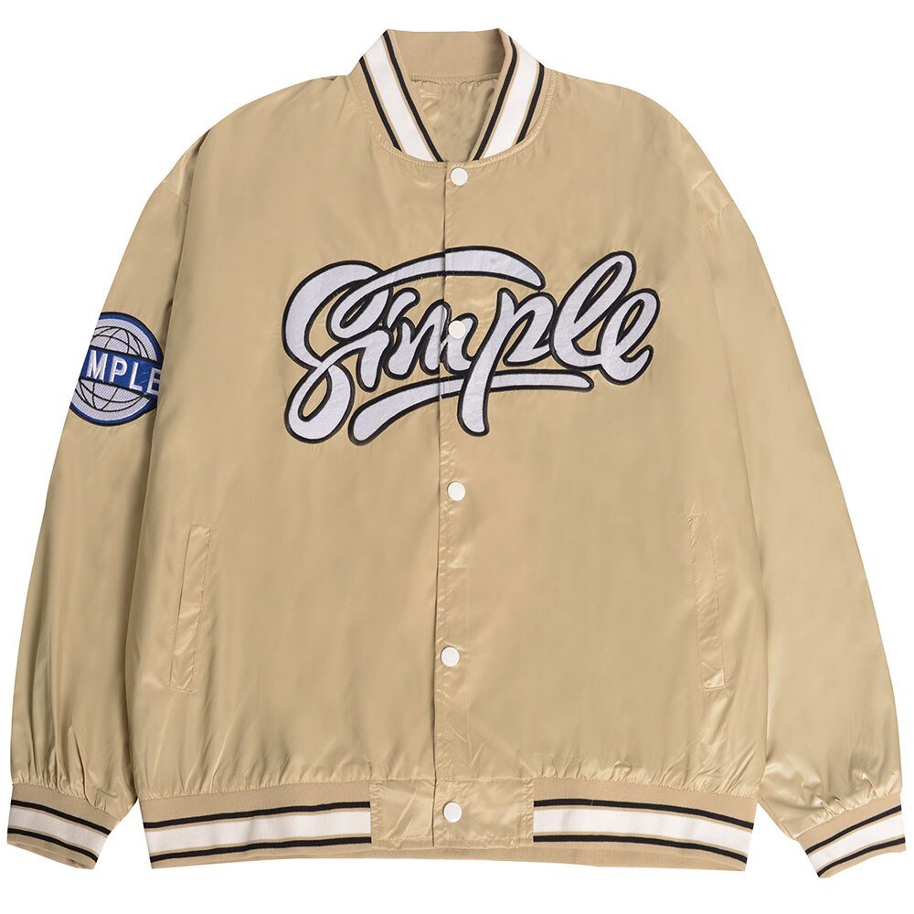 Baseball Jacket Men Letter Embroidery Patch Bomber Coats Autumn Oversized Vintage High Street Outwear Couple Streetwear - Vimost Shop