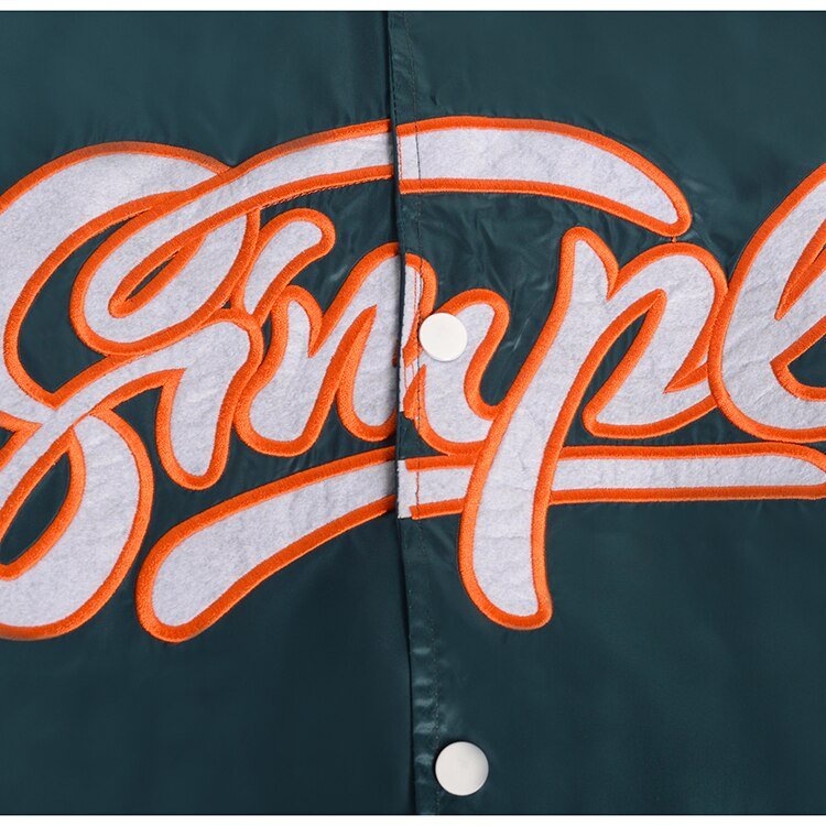 Baseball Jacket Men Letter Embroidery Patch Bomber Coats Autumn Oversized Vintage High Street Outwear Couple Streetwear - Vimost Shop