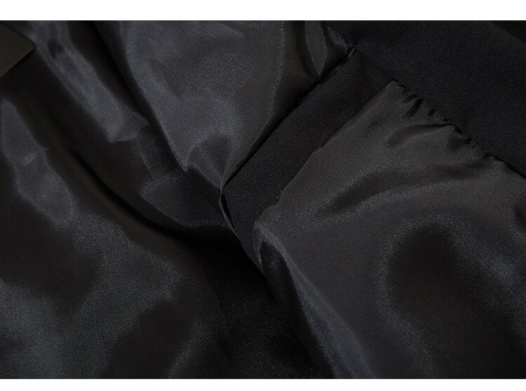 Baseball Jacket Men Letter Embroidery Single Breasted Oversize Fashion College Style Bomber Coats Men Streetwear Spring - Vimost Shop