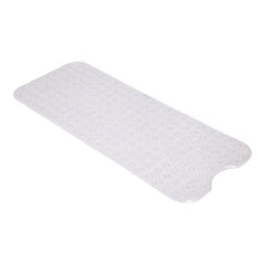 Bath Mats Bathroom Bathtub Non-slip Bath Mat with Suction Cups PVC 99*39cm Transparent U.S.Inventory