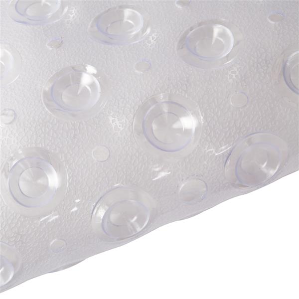 Bath Mats Bathroom Bathtub Non-slip Bath Mat with Suction Cups PVC 99*39cm Transparent U.S.Inventory - Vimost Shop