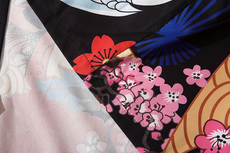 Beauty Samurai Traditional Kimono Japanese Anime Clothes Cardigan Cosplay Men Women Yukata Female Shirt Blouse - Vimost Shop