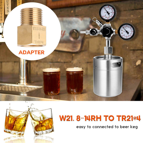 Beer CO2 Keg Regulator Safety Pressure Relief Valve 0-3000 PSI Tanks Pressure Pressure Relief Valve - Vimost Shop