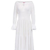 Belle Poque Women Dresses Long Sleeve Comfortable Rayon Renaissance Dresses Summer Maxi Dress Sexy Ruched Summer Autumn New Lady - Vimost Shop