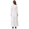 Belle Poque Women Dresses Long Sleeve Comfortable Rayon Renaissance Dresses Summer Maxi Dress Sexy Ruched Summer Autumn New Lady - Vimost Shop