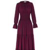 Belle Poque Women Dresses Long Sleeve Comfortable Rayon Renaissance Dresses Summer Maxi Dress Sexy Ruched Summer Autumn New Lady - Vimost Shop