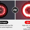 Bicycle Smart Auto Brake Sensing Light IPx6 Waterproof LED Charging Cycling Taillight Bike Rear Light Accessories Q5 - Vimost Shop