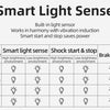 Bicycle Smart Auto Brake Sensing Light IPx6 Waterproof LED Charging Cycling Taillight Bike Rear Light Accessories Q5 - Vimost Shop